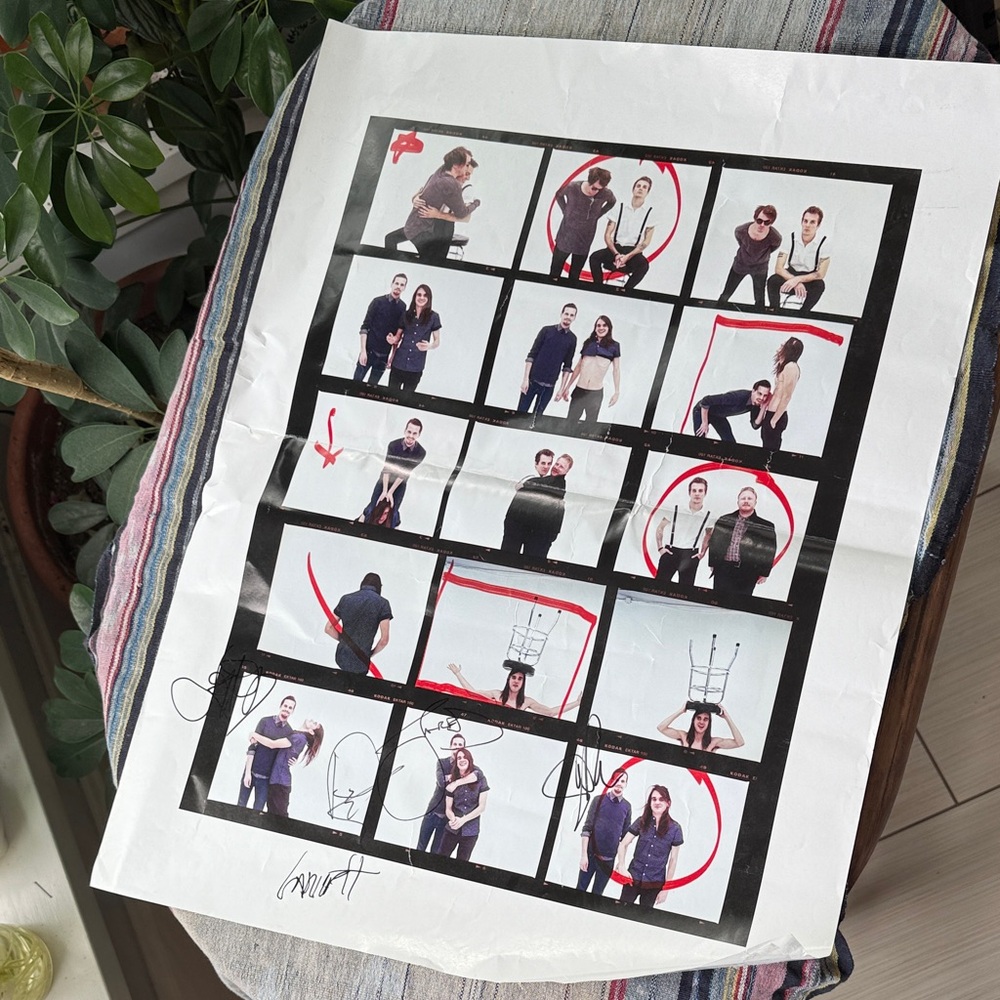 The Maine Poster- Signed by the Band!